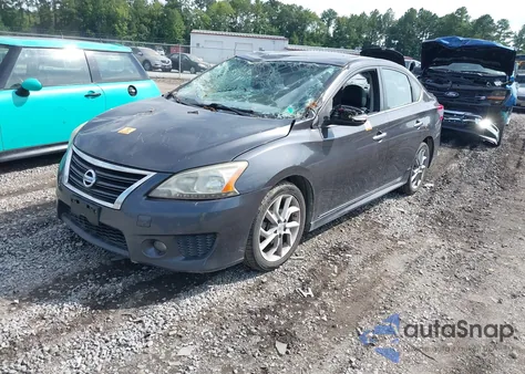 2015 Nissan Sentra Sr z USA, uszkodzony, nr VIN 3N1AB7AP5FY306891